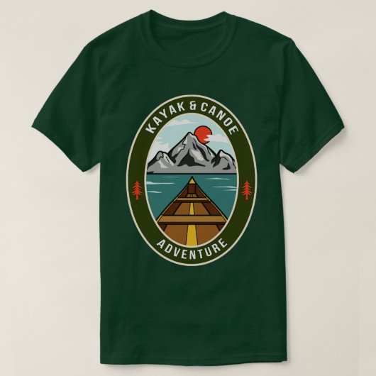 Kayak & Canoe Adventure T-Shirt (Design vorne)