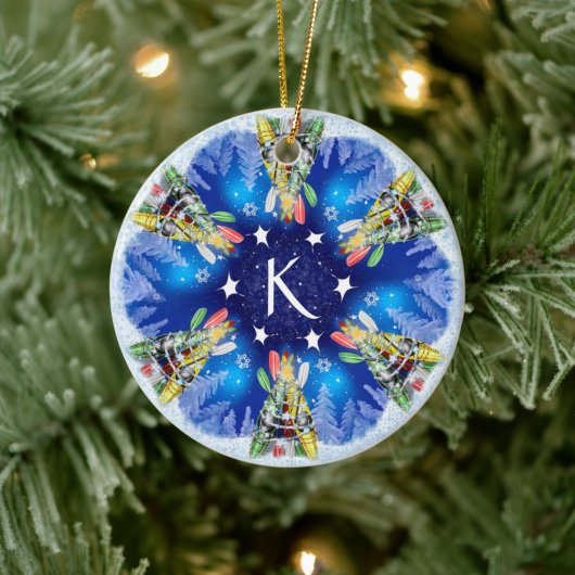 Kayak Christmas Tree Keramik Ornament (Baum)