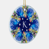 Kayak Christmas Tree Keramik Ornament (Rechts)