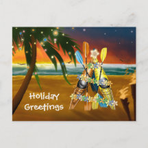 Kayak Christmas Tree - Tropical