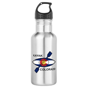 Kayak Colorado Flag Edelstahlflasche