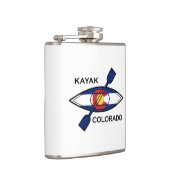 Kayak Colorado Flag Flachmann (Rechts)