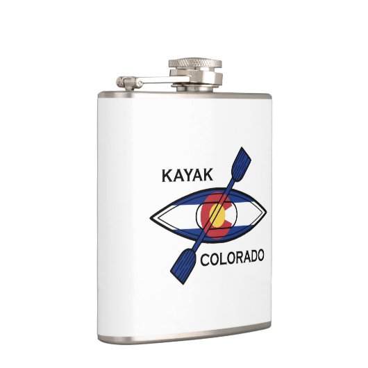 Kayak Colorado Flag Flachmann (Rechts)