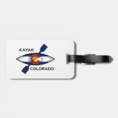 Kayak Colorado Flag Gepäckanhänger (Rückseite horizontal)