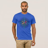 Kayak Compass Rose T-Shirt (Vorne ganz)