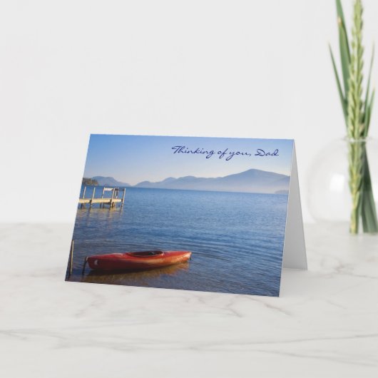 Kayak, denkt an euch, Vater Karte (Vorderseite)