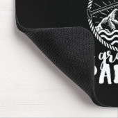 Kayak Driver Life ist ein Fluss Mousepad (Ecke)