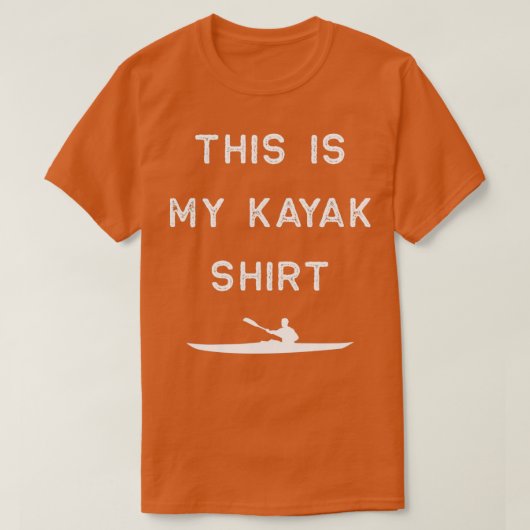 Kayak entwerfen mein Kayak Shirt Light Kayaking Fi (Design vorne)