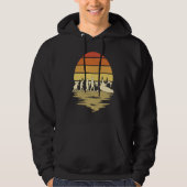 Kayak Evolution Retro Kayaker Hoodie (Vorderseite)