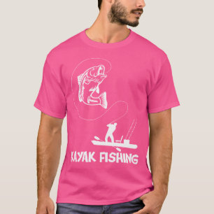 Kayak Fischen Bass Angler Paddeln Fischen T-Shirt