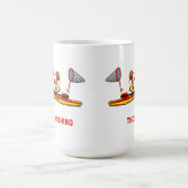 Kayak fischen in heller Tasse (Mittel)