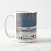 Kayak Fishing Kaffeetasse (Links)