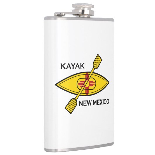 Kayak Flag New Mexico Flachmann (Rechts)