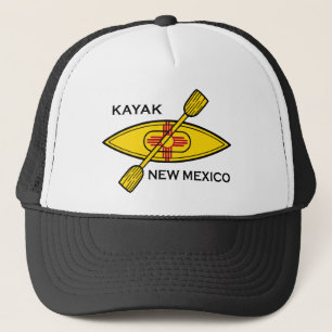 Kayak Flag New Mexico Truckerkappe