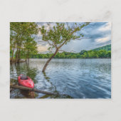 Kayak Floating on Table Rock Lake Postcard Postkarte (Vorderseite)