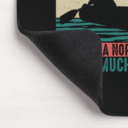 Kayak Girl aber Cooler Mousepad (Ecke)