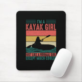 Kayak Girl aber Cooler Mousepad (Mit Mouse)