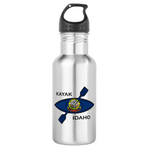 Kayak Idaho Flag Edelstahlflasche