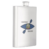 Kayak Idaho Flag Flachmann (Rechts)