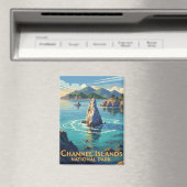 Kayak in Channel Islands National Park Magnet (In Situ (Geschirrspüler))