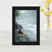 Kayak Karte (Gelbe Blume)