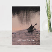 Kayak Karte (Vorderseite)