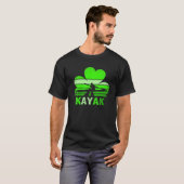 Kayak Kleeblatt Shirt St Patricks Tag (Vorne ganz)