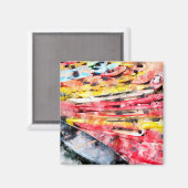 Kayak Magnet (Vorderseite/Rückseite)