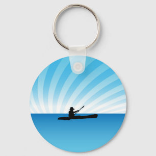 Kayak Man Schlüsselanhänger