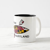 Kayak Maryland Zweifarbige Tasse (VorderseiteRechts)