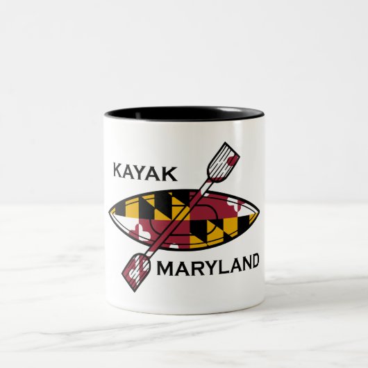 Kayak Maryland Zweifarbige Tasse (Mittel)