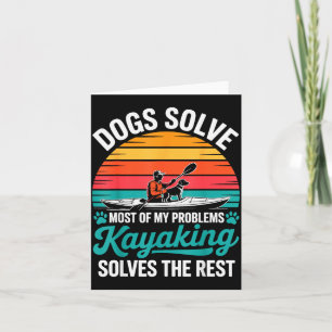 Kayak Neuheit Für Männer Frauen Kayaker Kayakfahre Karte