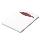 Kayak notepad notizblock (Rotiert)