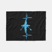 Kayak Novelty For Men Women Kayaker Kayaking Kayak Fleecedecke (Vorderseite (Horizontal))