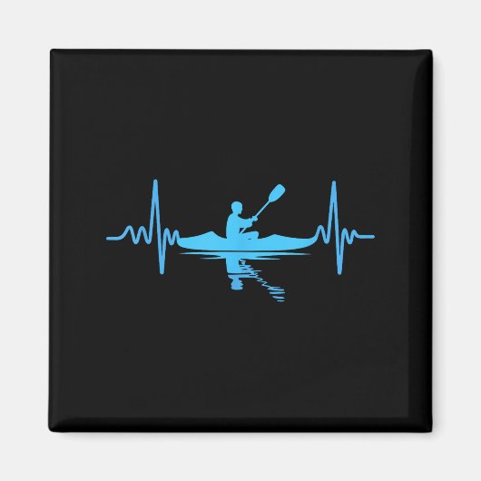 Kayak Novelty For Men Women Kayaker Kayaking Kayak Magnet (Vorne)