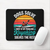 Kayak Novelty For Men Women Kayaker Kayaking Kayak Mousepad (Mit Mouse)