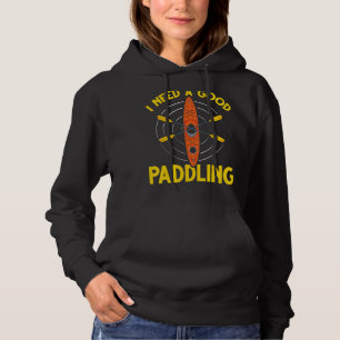 Kayak Paddling Canoe Outdoor Sport Kayaker Kayaki Hoodie