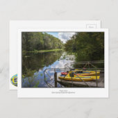 Kayak Ramp Postkarte (Vorne/Hinten)