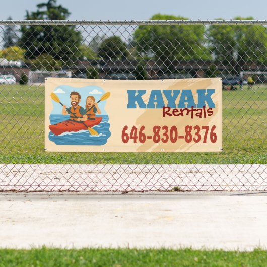 Kayak Rental Banner Custom (Insitu)