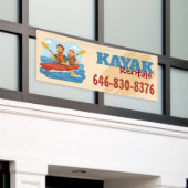 Kayak Rental Banner Custom (Äußeres Gebäude)