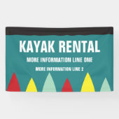 Kayak Rental Business oder Kayak Event Banner (Horizontal)