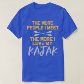 Kayak Rowing 3 T-Shirt (Design vorne)