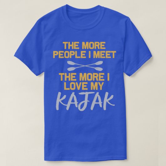 Kayak Rowing 3 T-Shirt (Design vorne)