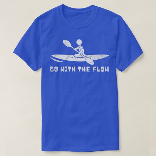 Kayak See Adventure Kayakers Kayaking mit Fl T-Shirt (Design vorne)