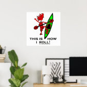 Kayak so Roll II Poster (Heimbüro)