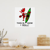 Kayak so Roll II Poster (Küche)