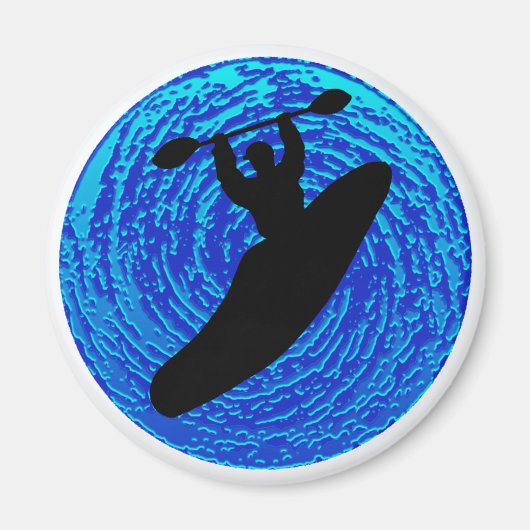 Kayak Soulful Flows Magnet (Vorne)