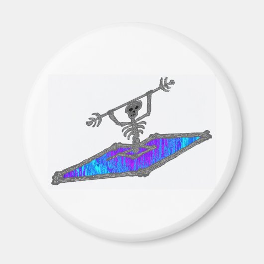 Kayak Soully Bones Magnet (Vorne)