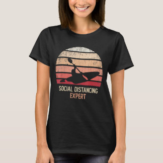 Kayak Squad Whitewater Team Soziale Distanz Expe T-Shirt