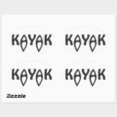 Kayak Sticker (Blatt)